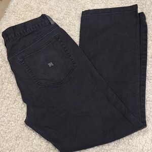 KR3W Men's Straight Jeans - Deep Black